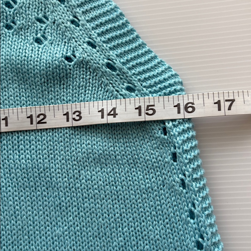 Lily Pulitzer Mac Light Blue Knit Tank Top - Picture 8 of 9